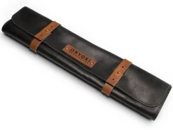 ORYOKI Messer-Tasche M, Leder schwarz