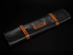 ORYOKI Messer-Tasche M, Leder schwarz
