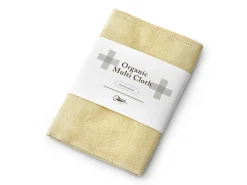 ORYOKI Multifunktionstuch, Bio-Baumwolle, Natural, 34cm x 34cm