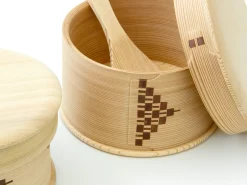 ORYOKI Ohitsu, japanischer Reisbehälter, 2 Größen