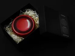ORYOKI Schalenset Nakajima, Rot, 6-teilig