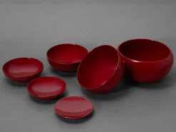 ORYOKI Schalenset rot, 6-teilig
