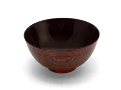 ORYOKI Reisschale Urushi Tamenuri, 360 ml