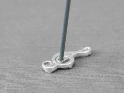 ORYOKI Räucherstäbchenhalter Silver, G-Schlüssel