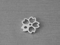 ORYOKI Räucherstäbchenhalter Silver, Kirschblüten
