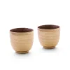 ORYOKI Sake Becher, Gold, 2er Set