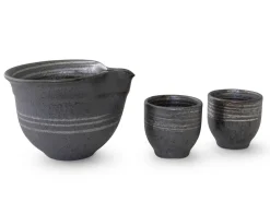 ORYOKI Sake Set Akira, Arita Keramik