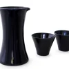 ORYOKI Sake Set Gen, Arita Porzellan, indigo