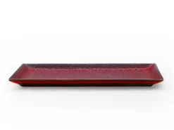 ORYOKI Servierplatte Shuin, rot, 2 Größen
