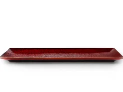 ORYOKI Servierplatte Shuin, rot, 2 Größen