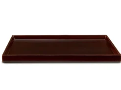 ORYOKI Serviertablett Urushi aka tamenuri