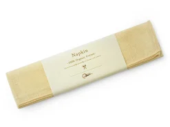 ORYOKI Serviette Bio Napkins, Ivory, 50cm x 50cm
