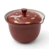 ORYOKI Shiboridashi Teekanne Akaji Kingin Tsuru, 230 ml