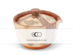 ORYOKI Shiboridashi Teekanne Shino Hanamishima, 150 ml