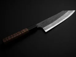 ORYOKI SPG2 Kuroshiage Tsuchime Bunka 180mm, Wenge Handle