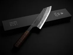 ORYOKI SPG2 Kuroshiage Tsuchime Bunka 180mm, Wenge Handle