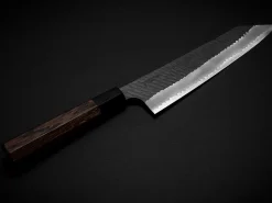 ORYOKI SPG2 Kuroshiage Tsuchime Kiritsuke Gyuto 240mm, Wenge Handle