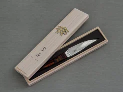 ORYOKI Steak Messer Nami mahagoni, wilder Damast, 70 Lagen
