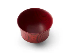 ORYOKI Suppenschale, Reisschale Koma, Urushi rot