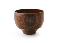 ORYOKI Suppenschale, Reisschale Mari, Urushi braun