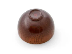 ORYOKI Suppenschale, Reisschale Sensai, Urushi braun