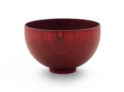 ORYOKI Suppenschale, Reisschale Sensai, Urushi rot