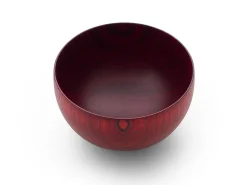 ORYOKI Suppenschale, Reisschale Sensai, Urushi rot