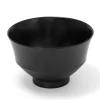 ORYOKI Suppenschale Urushi Keiryo, 240 ml, schwarz