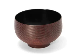 ORYOKI Suppenschale Urushi Mizu duo black, 260 ml