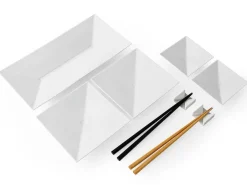 ORYOKI Sushi Set Arita Houen, 2 Personen, Geschenkbox