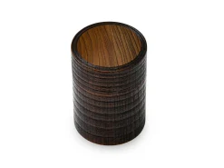 ORYOKI Teedose Urushi Nuri, Holz, braun