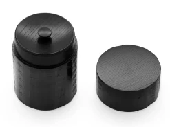 ORYOKI Teedose Urushi Nuri, Holz, schwarz, 2 Größen