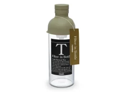 ORYOKI Teeflasche mit Sieb, HARIO Filter in Bottle, 300 ml, grün