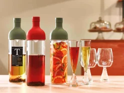 ORYOKI Teeflasche mit Sieb, HARIO Filter in Bottle, 750 ml, grün