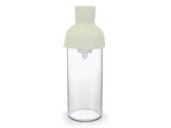 ORYOKI Teeflasche mit Sieb, HARIO Filter in Bottle, 300 ml, weiß