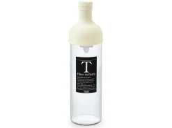 ORYOKI Teeflasche mit Sieb, HARIO Filter in Bottle, 750 ml, white