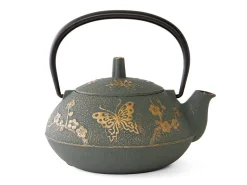 ORYOKI Teekanne Gusseisen CHOCHO, Bronze, 0,6 l