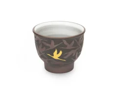 ORYOKI Teeschale Kintsuru Mitsukoshi, Banko Yaki, 60 ml