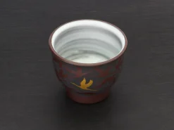 ORYOKI Teeschale Kintsuru Mitsukoshi, Banko Yaki, 60 ml