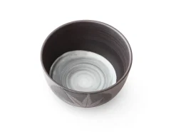 ORYOKI Teeschale Kuro Momiji, Banko Yaki, 60 ml