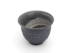 ORYOKI Teeschale Nanban Mishimazume, 80 ml