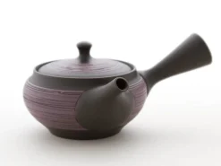 ORYOKI Teeservice Kurohira Murasakisujime, 6-teilig
