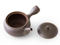 ORYOKI Teeservice Kuro Koma, Banko Yaki, 4-teilig