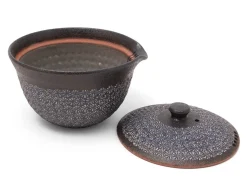 ORYOKI Teeservice Shiboridashi Nanban Mishimazume, 3-teilig