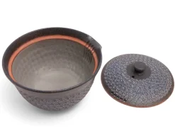 ORYOKI Teeservice Shiboridashi Nanban Mishimazume, 3-teilig