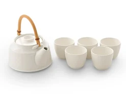 ORYOKI Teeservice T.Kato weiß, 6-teilig