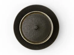 ORYOKI Teetasse Kuro Tsuya mit Untertasse und Deckel
