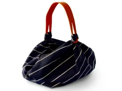 ORYOKI Umhängetasche Furoshiki Sutoraipu, marine, 70 cm
