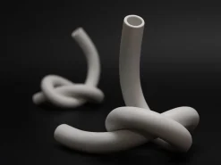 ORYOKI Vase Porzellan MUSUBU L, weiß