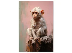 ORYOKI Wandbild Dobutsu #3, japanische Tiere, farbig 2:3